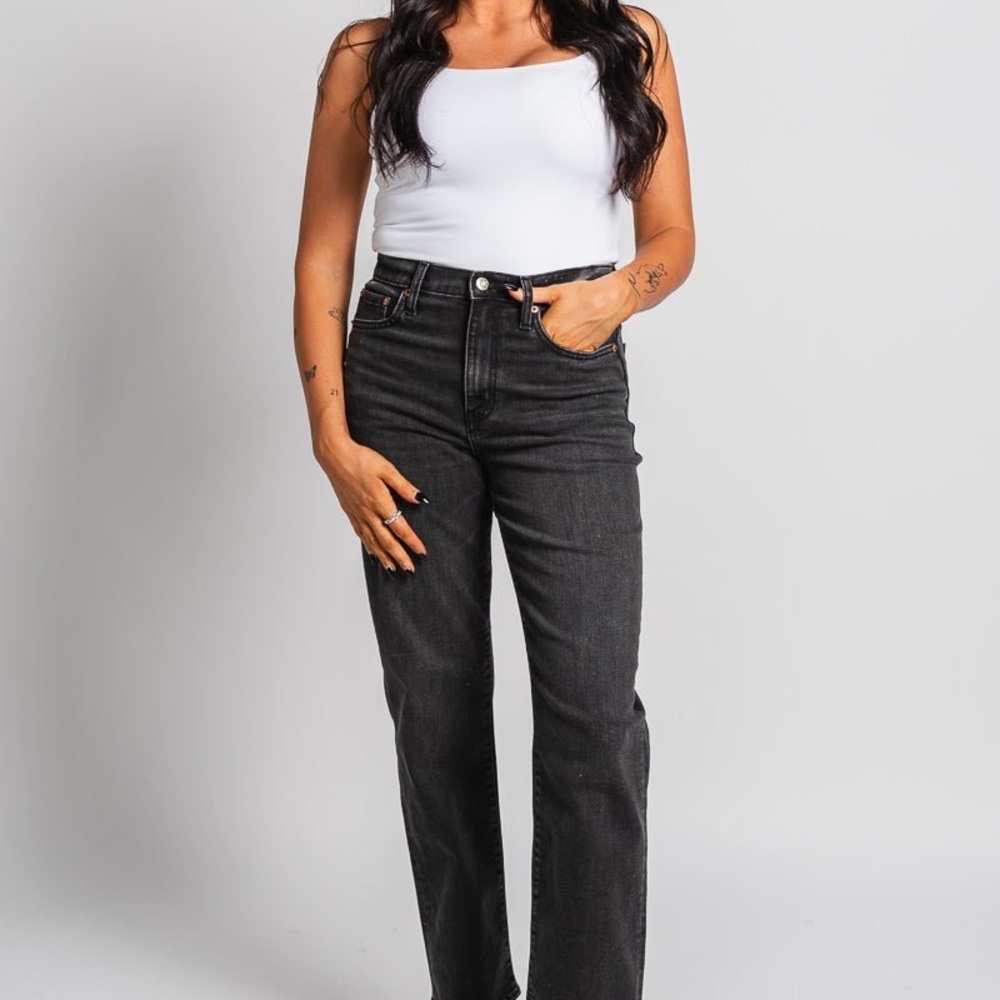 DAZE SUNDAZE HIGH RISE STRAIGHT JEANS LAST NIGHT